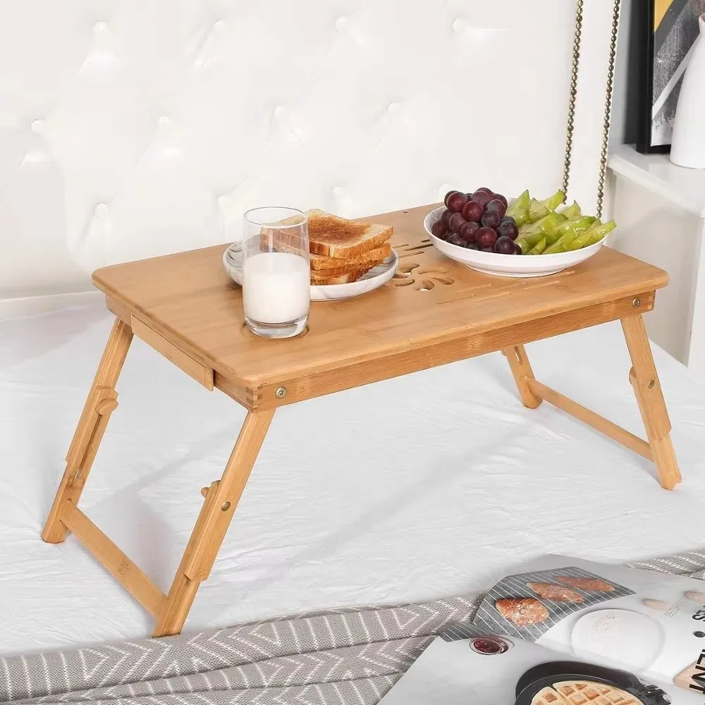 product bamboo portable adjustable foldable laptop desk for bed use-9
