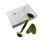 Amethyst Wholesale Retail Portable Thin Face Facial Amethyst Gua Sha Custom Roller Jade