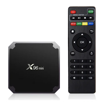 Smart tv box X96 mini Amlogic S905W 1GB 8GB internet 4k box tv X96mini Android 7.1 2GB 16GB support OEM ODM