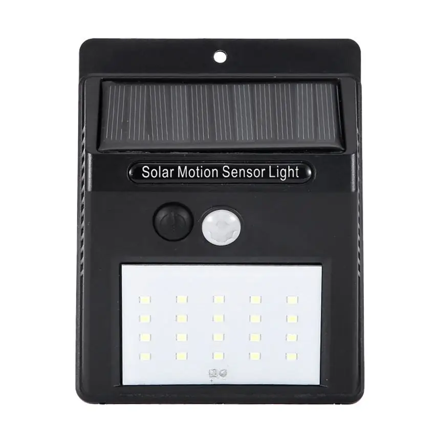 COYOLED Black Outdoor Wireless Solar Garden Lights IP65 luminaria Motion Sensor Light Led Wall Lamp Solar Wall Mounted Light