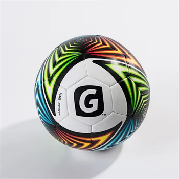 GLORY Custom Logo size 4# PVC PU TPU Material Machine Stitched Football OEM Inflated Outsole Sapatos de Futsal Futsal Ball