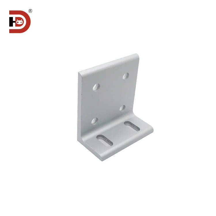 Aluminum Profiles 20/30/40 Connectors, Right Angle Fixing Components, Asymmetric Extrusion Corner Code Corner Components details