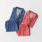 Plaid Pajamas Pajama Manufacturer Factory Adult Women Sleepwear Plaid Pajamas