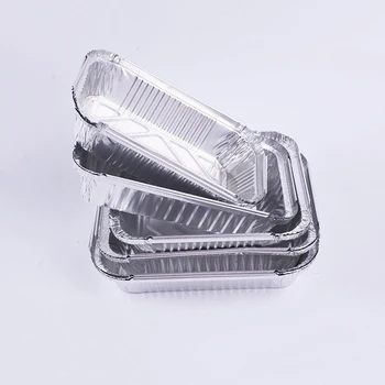 Laixin Disposable Aluminum Foil Baking Tray, Loaf Pan, Food Storage Container Set With Lid