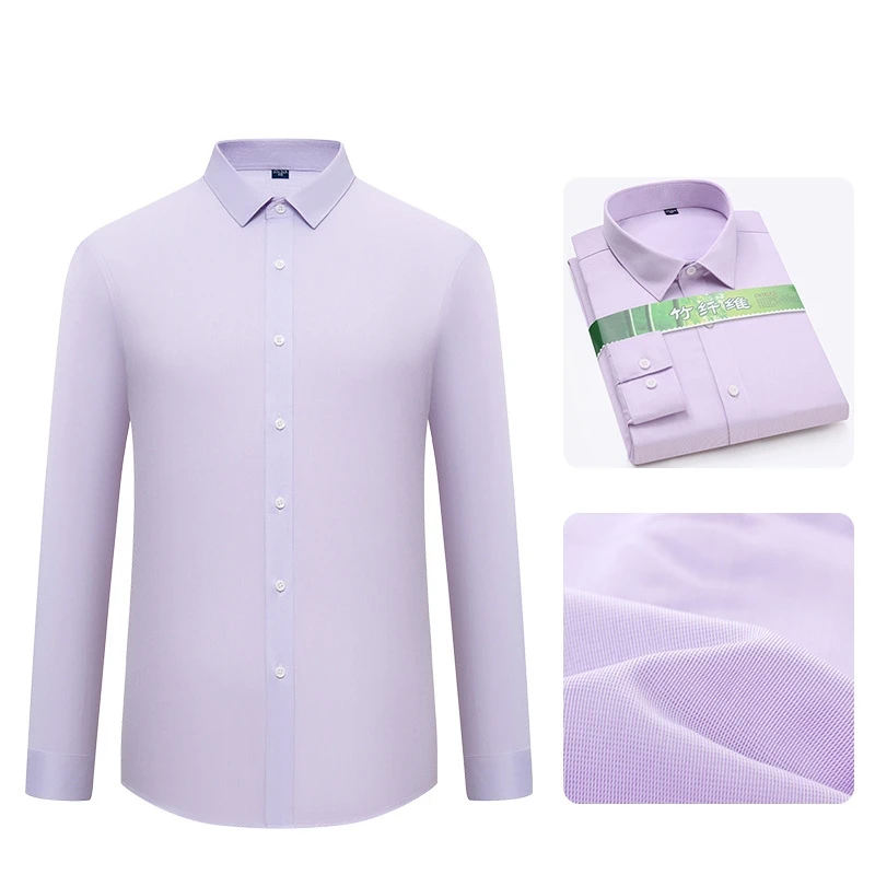 OEM ODM High Quality Factory Manufacture Customized Bamboo Shirt Men Pantone color