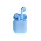 Handsfree Macaron Colorful InPods I12 Tws Earphone Frosted Touch Sense Macaroon Color Handsfree Wireless Stereo Earbuds