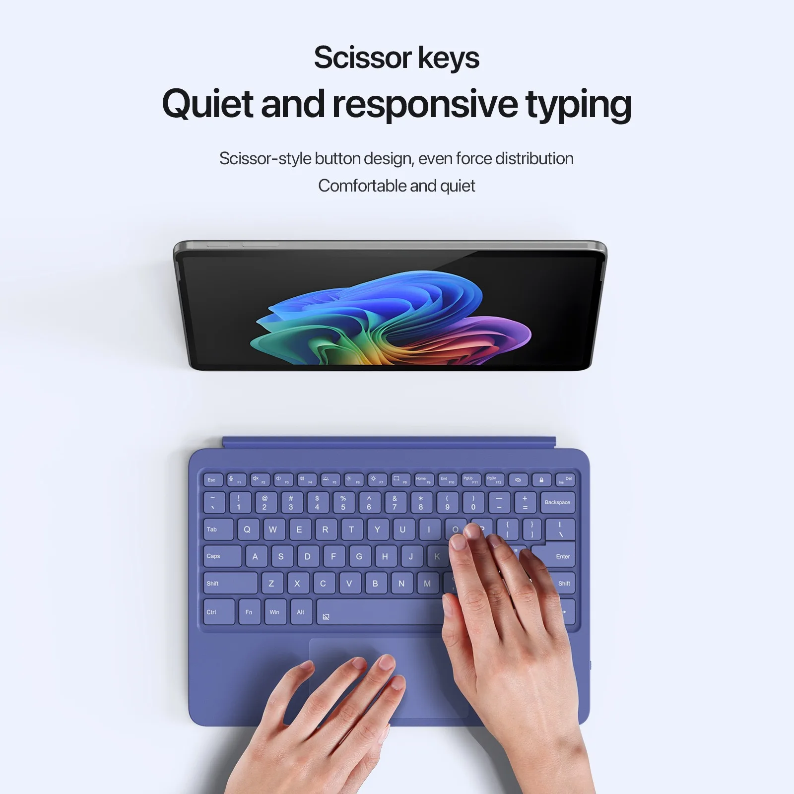 product the magic keyboard for surface pro12 for bluetooth touch control laudtec-3