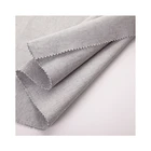 Gray Color Fabric Designer Fabric Modern Design Gray Pure Color Chambray Fabric 100% Cotton Fabric