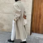 Block Trench Wholesale Block Trench Warm Plus Size Winter Long Wool Coat Oem