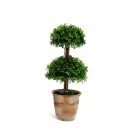 Manufacturers Wholesale Simulation Qianceng Grass Potted Home Decoration Green Plant Potted
