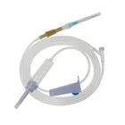 Giving Set Infusion Disposable Sterile Intravenous Infusion Giving Set With Air Inset For Injection Pump