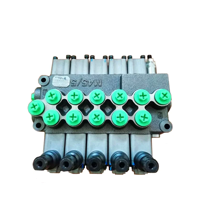 Monoblock  hydraulic control valve   M45/6   6 spools directional valve  for Mobile hydraulics