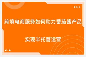 跨境电商服务如何助力番茄酱产品实现半托管运营