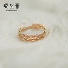 Hoop Earrings Earrings Special Twist Line Design Fashion 14k Gold Plated Hoop Earrings