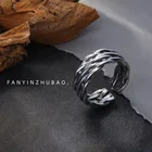 Ring 925 Rings Retro Wide Edition Woven Ring For Men And Women Best Selling Silver 925 Finger Rings