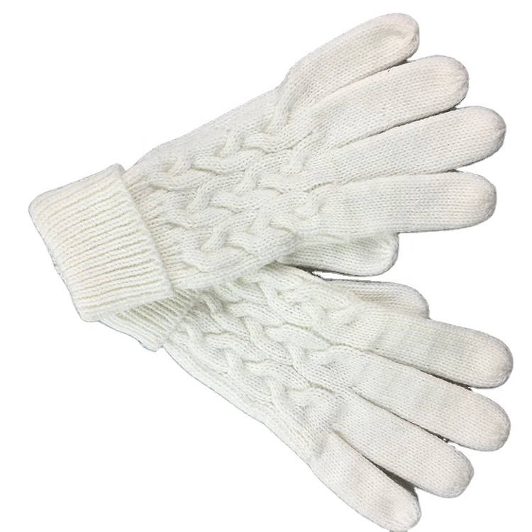 organic cotton winter gloves