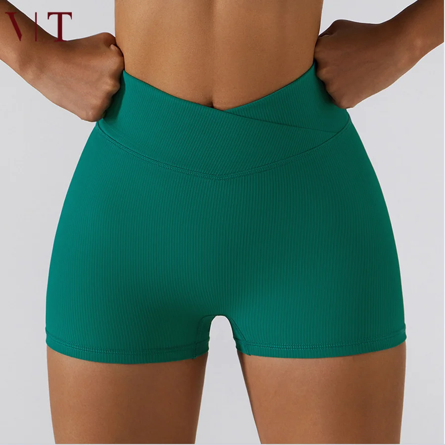 Custom logo Sports Shorts for Women Gym Quick Dry Scrunch Bum Biker Shorts gym Sports Clothes Fitness Workout Yoga Shorts