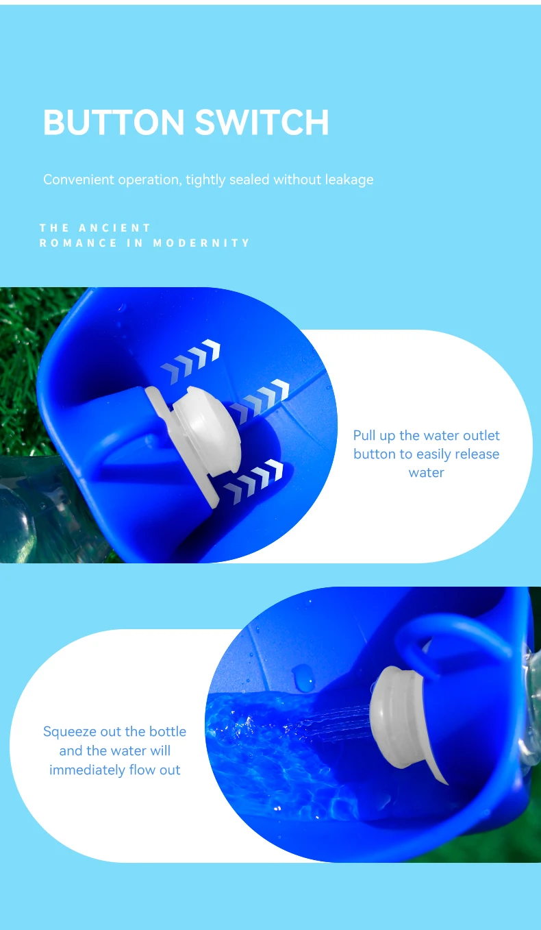 Pet Water Cup Outdoor Dog Walking Water Dispenser Portable Feeding Water Bottle Pet Products manufacture
