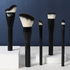 Brush Brush Set ZH Promotion Sales 1 Dollar Brush Set 5pcs Cheap Black Makeup Brush Set