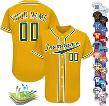 Custom Baseball Jersey Personalized Baseball Shirts Men Women Kids Print Name Numbers Button Down Sports Baseball Uniform