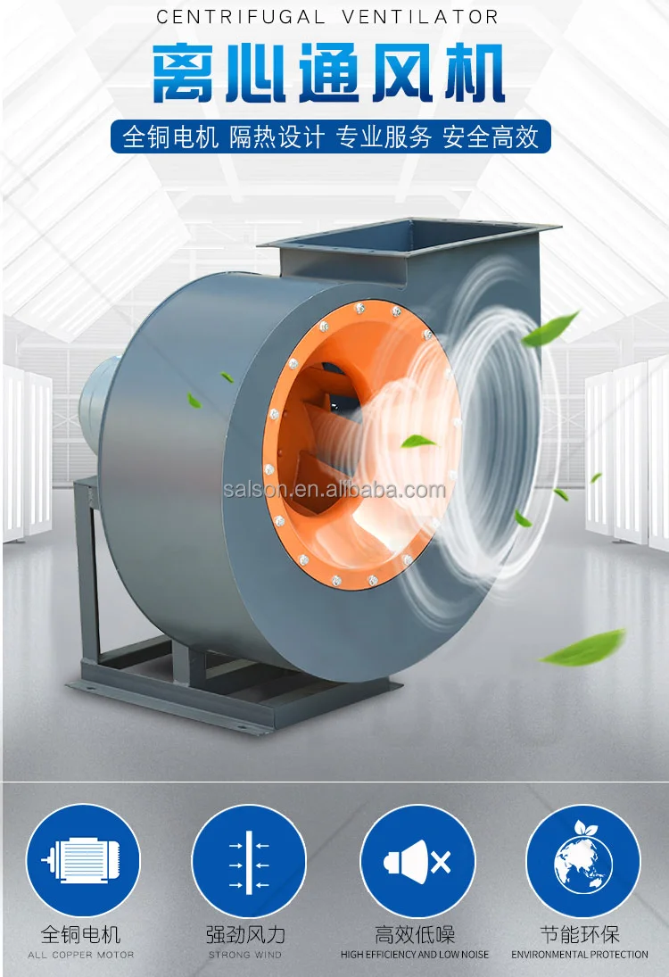 Centrifugal Fan, 4-72-10c, Stainless, Steel - detail 4