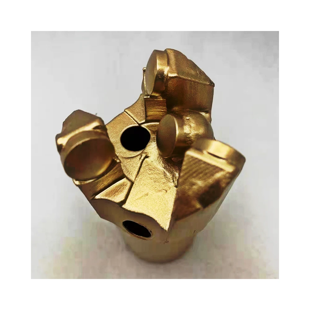Wings Concave Pdc Non-core Drill Bit 