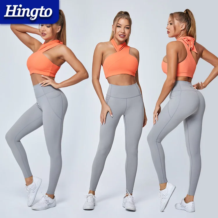 High quality activewear wholesale fitness yoga active wear set women gym unique workout sets for ladies