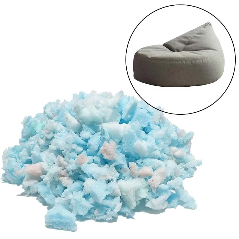 shredded memory foam bean bag