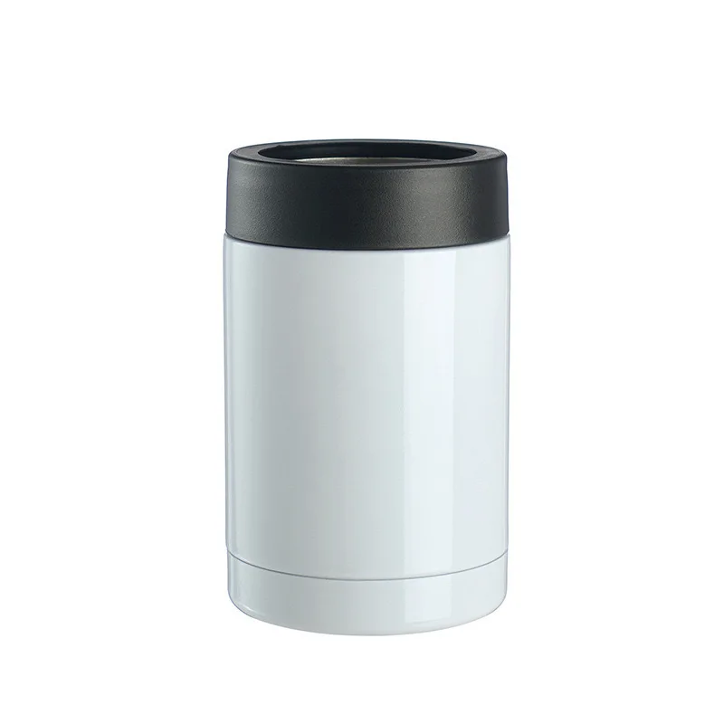 wholesale custom logo Double Wall Straight Skinny Sublimation Tumbler 20oz White Glitter Sublimation