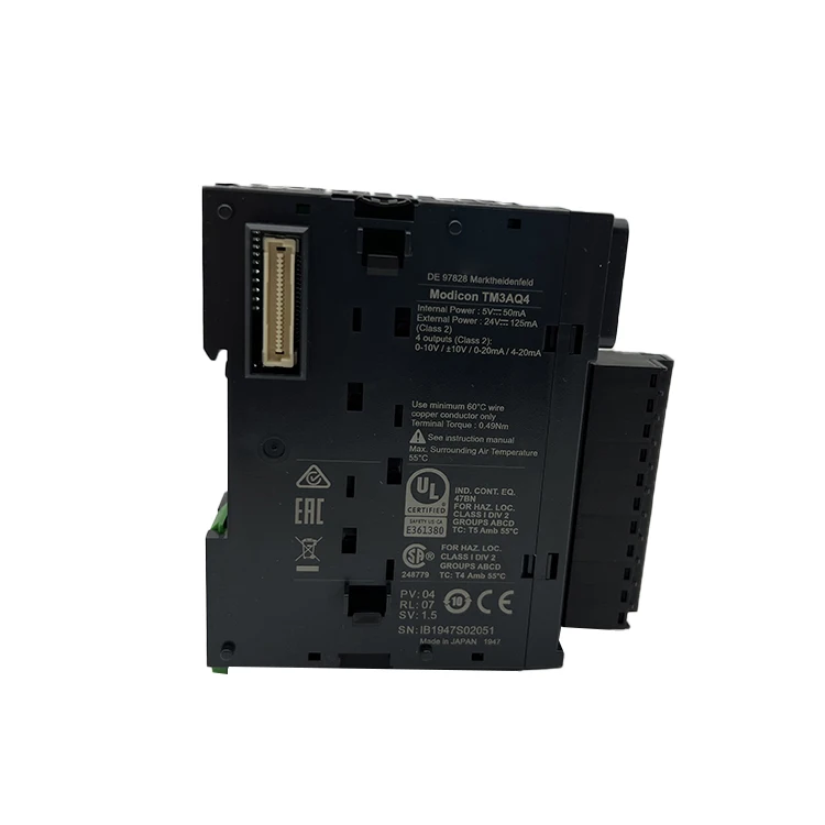 new original tm3ai2h tm3 series analog input module 2 high precision analog channels supports voltage and signal collection high anti interference performance matched with modicon plc used for industrial analog data acquisition-3