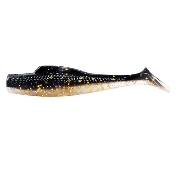 DARRICK New design  product  60mm 2.3g  TPR  T-shaped fish tail  fishing bait  lure soft bait