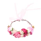 Hair Accessories 2021 Women Custom Flower Crown Headband Bride Korean Hair Band Hair Accessories Supplies