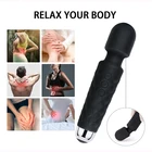 Sex Toy 20 Frequency Mode And 8 Speed Wand Massager Vibrator Wholesale Adult Vibrator Sex Toy For Women