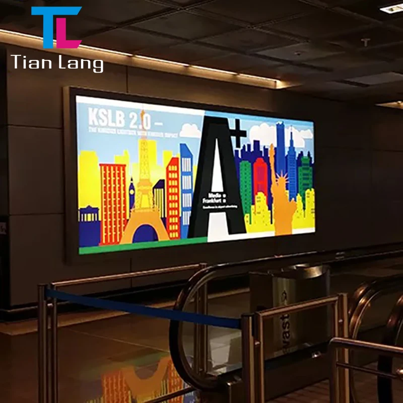 product battery powered light box display estatic electronic signs advertising steel structure billboard poles-6