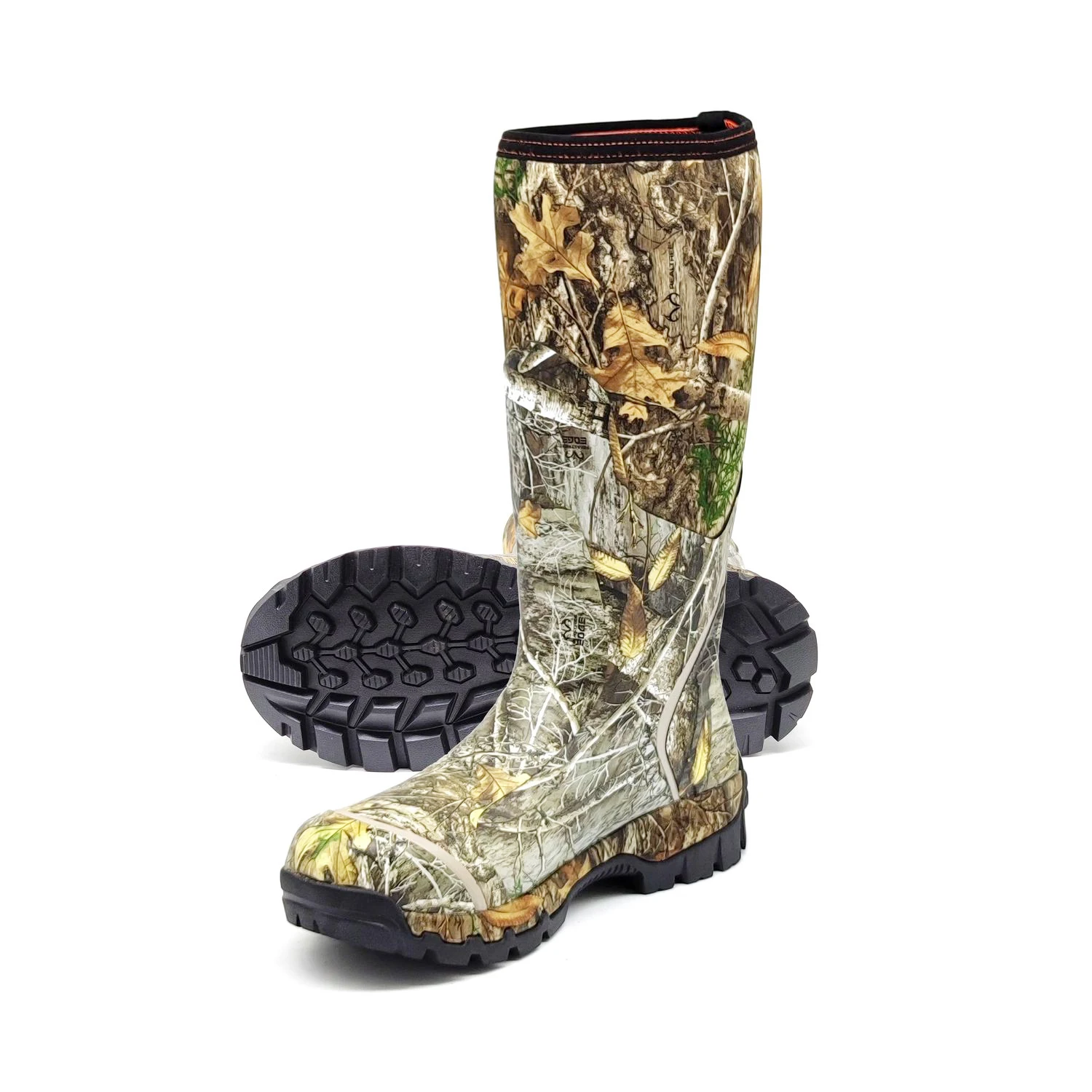 men's camouflage rubber boots