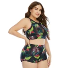 Beachwear Fashion Swimwear Amp Beachwear High Waist Sublimation Printing Brazilian Bikini
