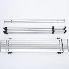 Table Aluminum Folding Roll-up Picnic Table Folding Table Portable Camping Table For Outdoor
