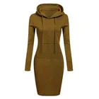 Women's High Quality Autumn And Winter Women's Hoodie European And American Long Sleeve Pocket Hooded Lace Up Sweater