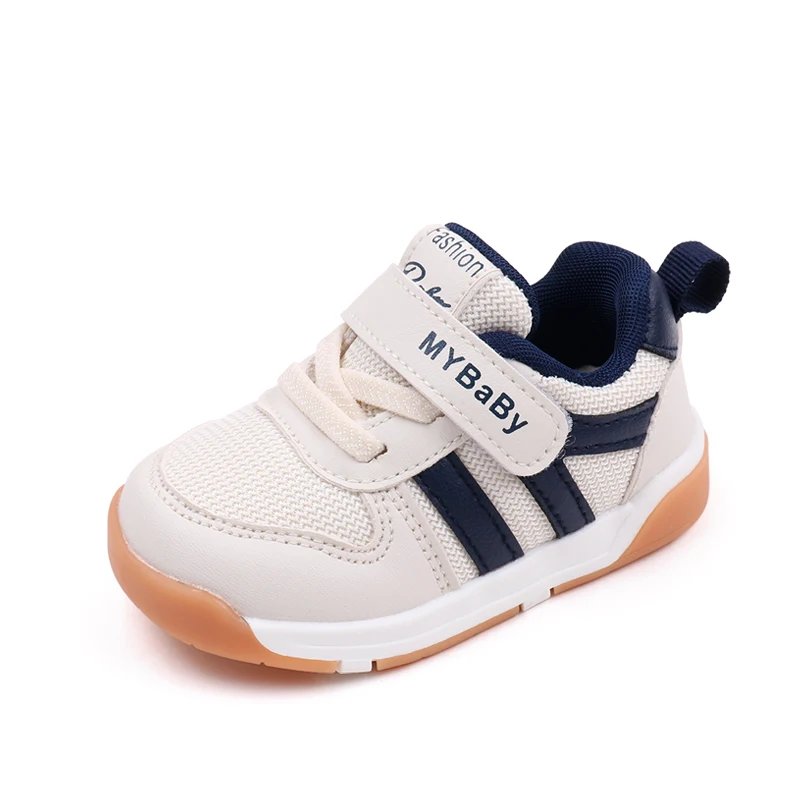 Spring and Autumn Mesh Breathable Toddler Shoes Boys Soft Soled Functional Shoes for Children supplier