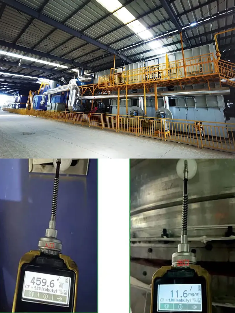 Zeolite rotor equipment