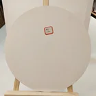 Canvas Wholesale Round Blank Art Canvas 380gsm Stretched Canvas Board For Painting