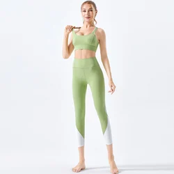 Vendors High Elastic Strong Supporting Women High Quality Seamless Tracksuit Sexy Yoga Sets Fitness Women