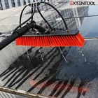 Telescopic Cleaning Brush Water Extenclean 6 Meters Telescopic Water Fed Pole For Solar Panels Cleaning Brush