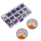 2011 Amazon Hot Lava Beads For DIY Lava Rock Beads Box Set Colorful Beads For Bracelet Making