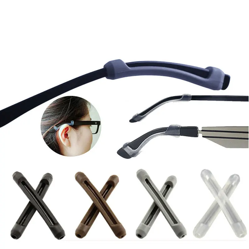 Spectacles Ear Grip Anti Slip Non Holder **UK Seller** Temple Hook Tip Glasses 