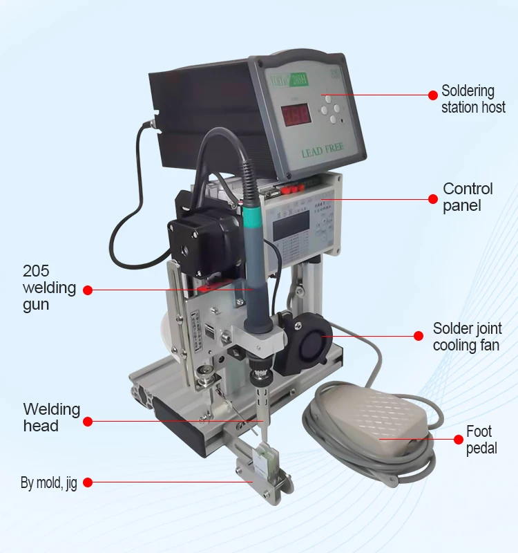 Borx Semi Automatic Soldering Machine 15v 3a For Aux Dc Usb Led Lights