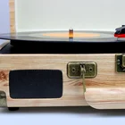Player OEM Factory Vinyl Record Wooden Retro Usb Turntable Player