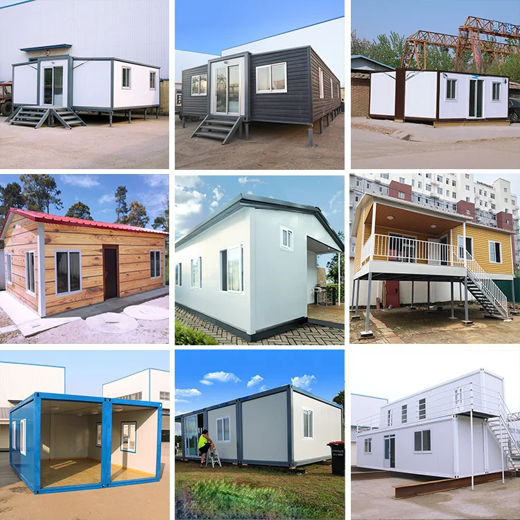 Folding House Expandable Modular Home 20ft 30ft 40ft Prefab House ...