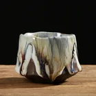 Coffee New Design 160ml Flow Glaze Handmade Stoneware Coffee Cup