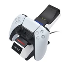 PS5 Controllers Charger Station Gamepad Stand Holder Base PS5 Charging Game Joystick Dock